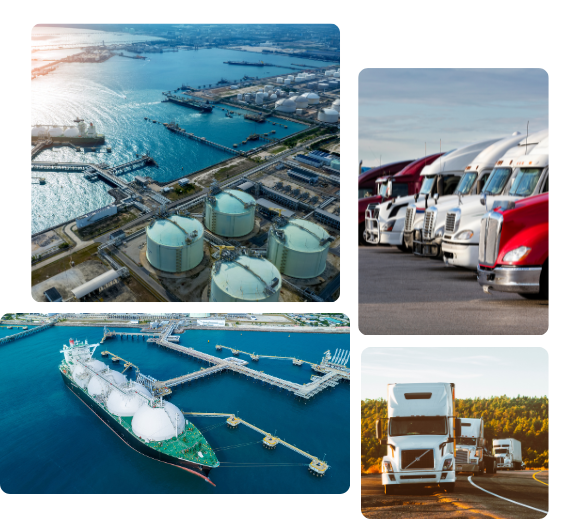 Chemical Logistics collage